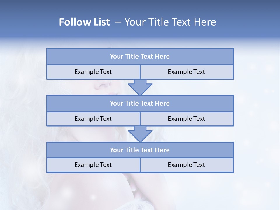 Winter Snowstorm Young PowerPoint Template