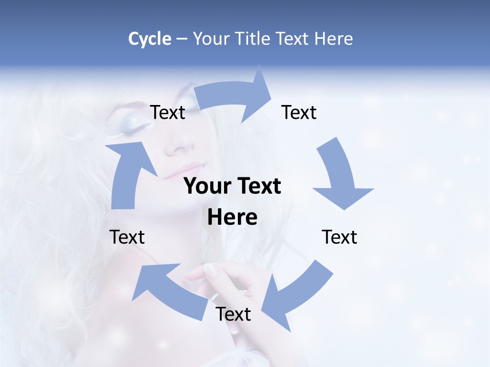 Winter Snowstorm Young PowerPoint Template