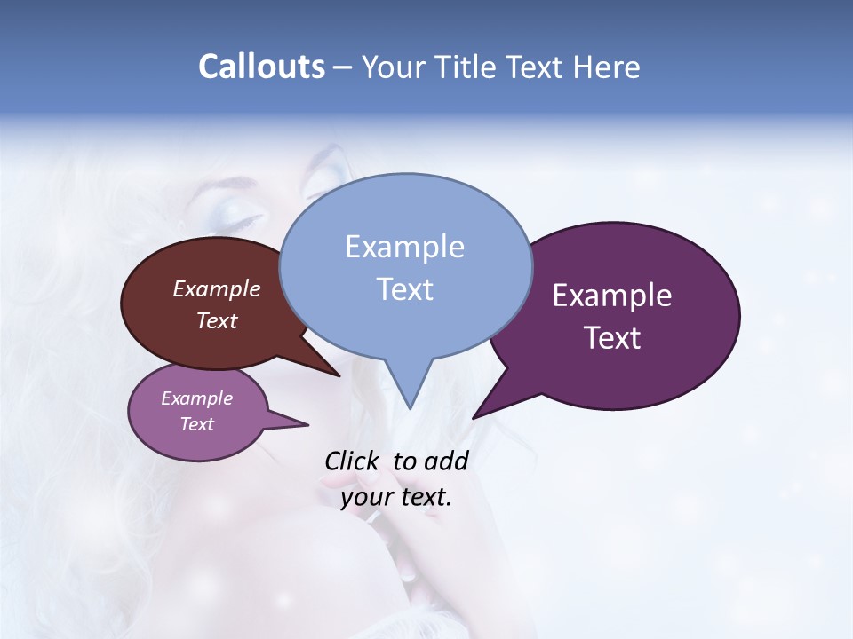 Winter Snowstorm Young PowerPoint Template