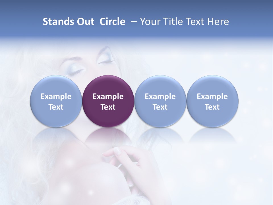 Winter Snowstorm Young PowerPoint Template