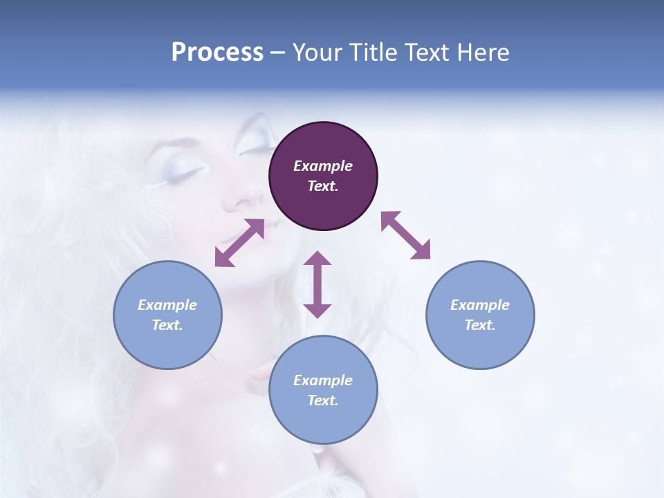 Winter Snowstorm Young PowerPoint Template