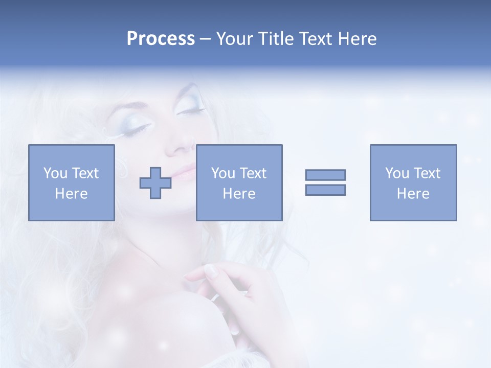 Winter Snowstorm Young PowerPoint Template