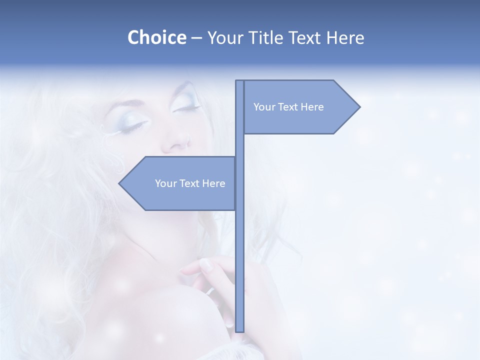 Winter Snowstorm Young PowerPoint Template