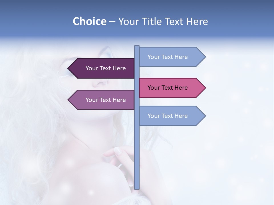 Winter Snowstorm Young PowerPoint Template