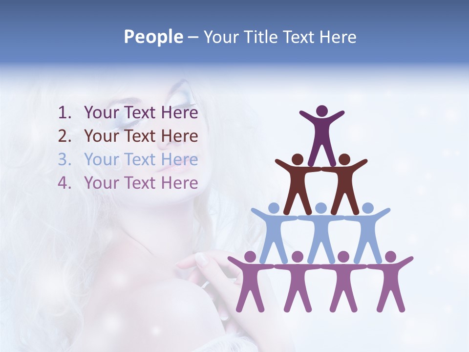 Winter Snowstorm Young PowerPoint Template