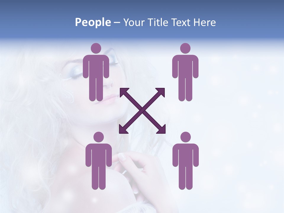 Winter Snowstorm Young PowerPoint Template