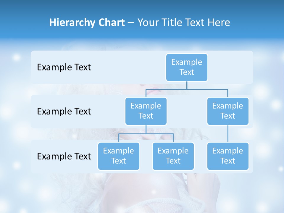 Caucasian Woman Stylish PowerPoint Template