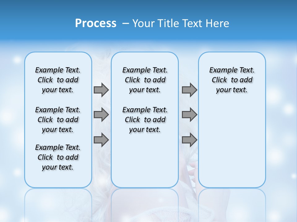 Caucasian Woman Stylish PowerPoint Template