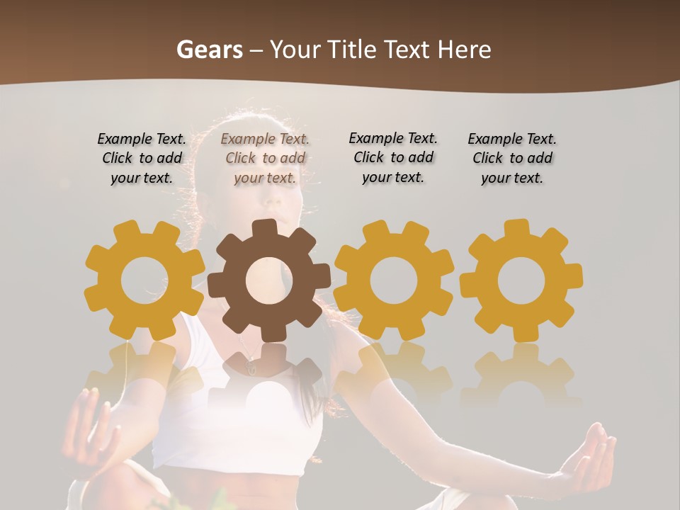 Lifestyle Beauty Healthy PowerPoint Template