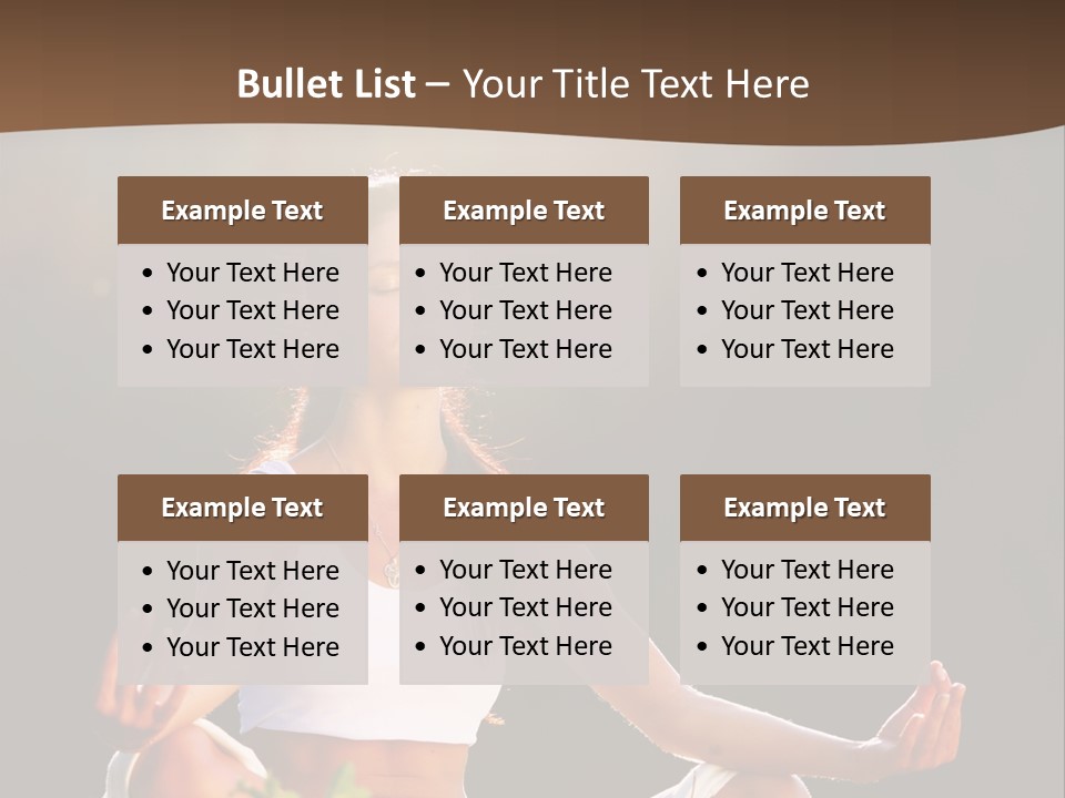 Lifestyle Beauty Healthy PowerPoint Template