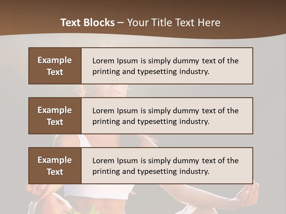 Lifestyle Beauty Healthy PowerPoint Template