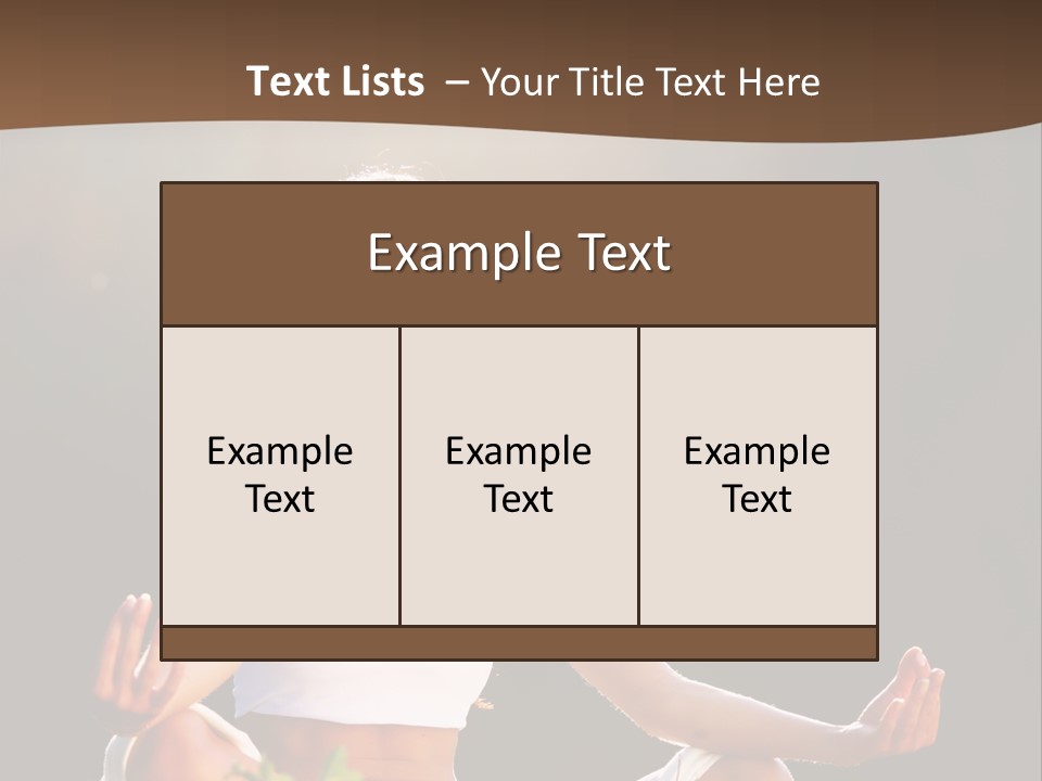 Lifestyle Beauty Healthy PowerPoint Template