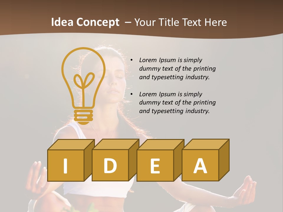 Lifestyle Beauty Healthy PowerPoint Template