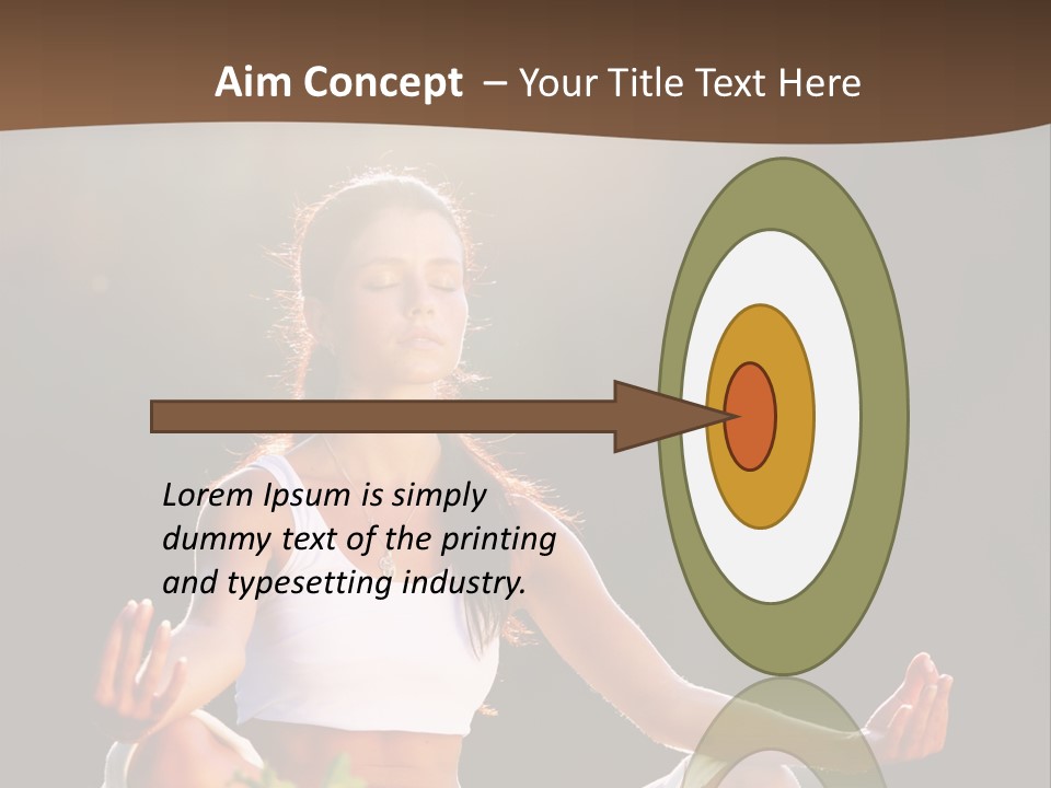 Lifestyle Beauty Healthy PowerPoint Template