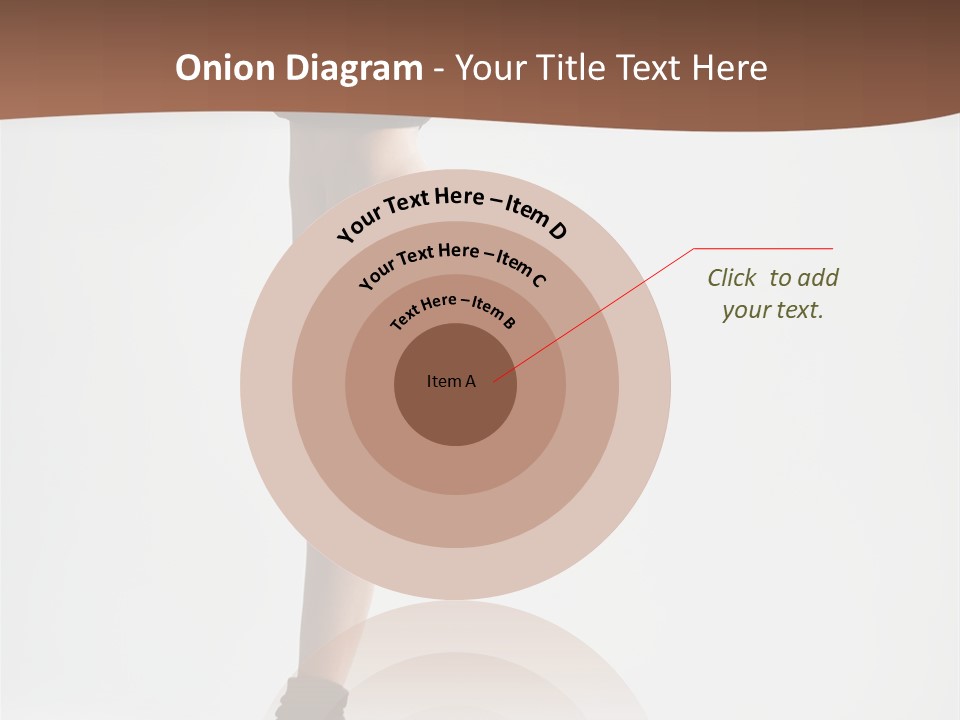 Girl Jump Beautiful PowerPoint Template