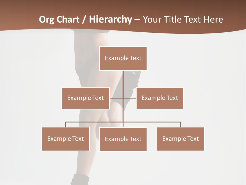 Girl Jump Beautiful PowerPoint Template