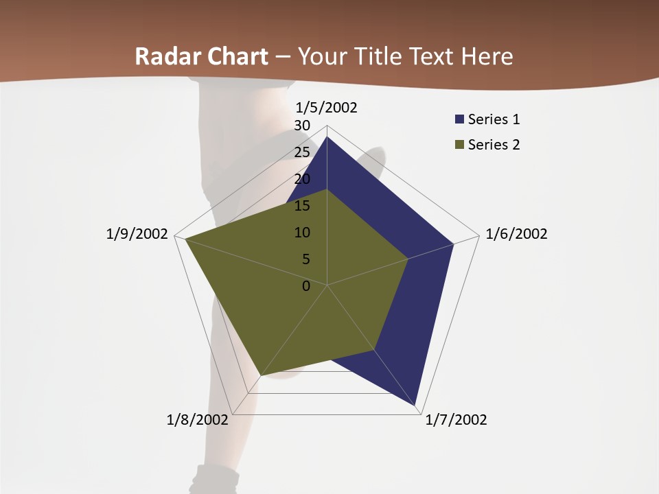 Girl Jump Beautiful PowerPoint Template