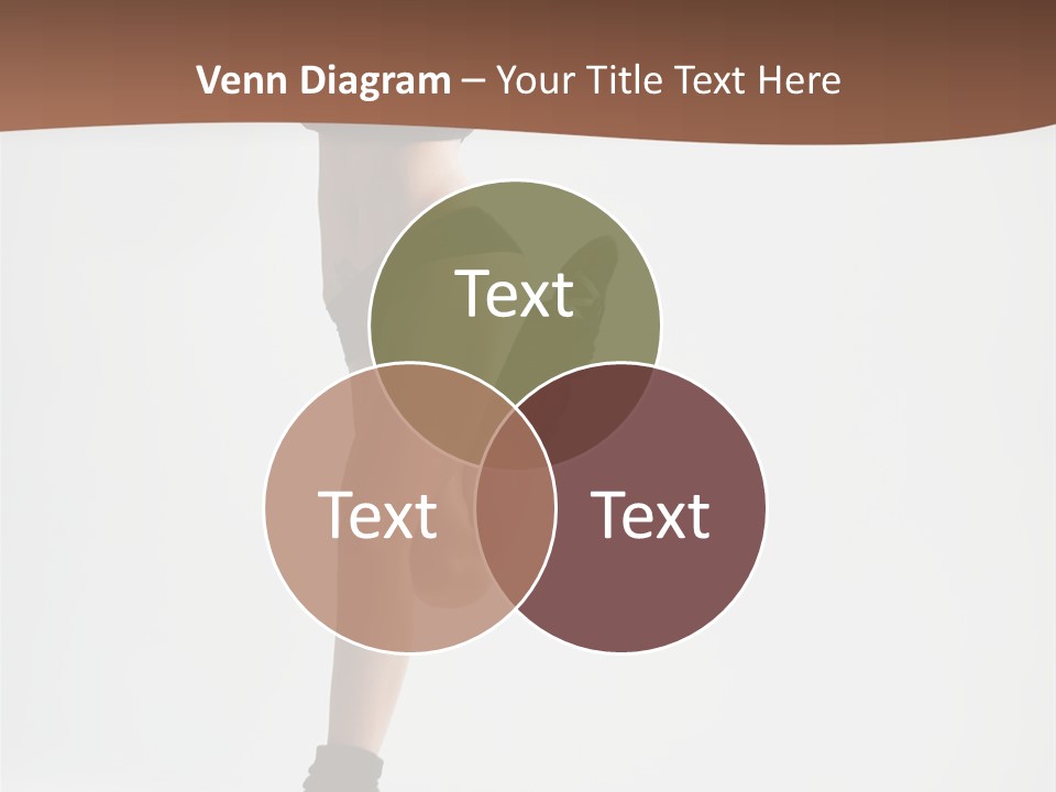 Girl Jump Beautiful PowerPoint Template