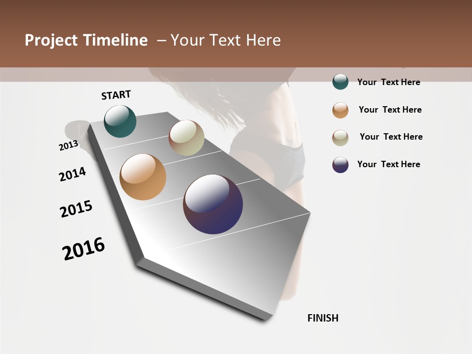 Exercise Performer Sporty PowerPoint Template