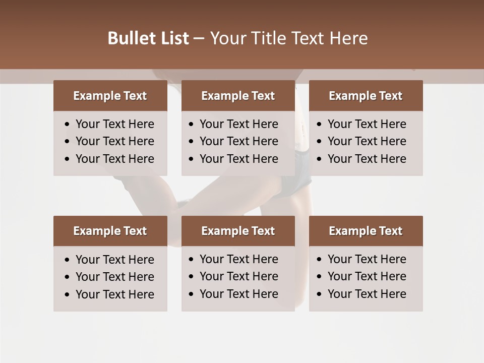 Exercise Performer Sporty PowerPoint Template