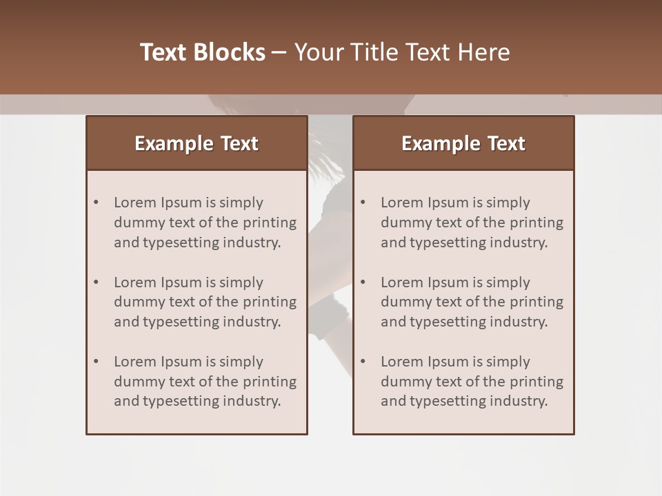 Exercise Performer Sporty PowerPoint Template