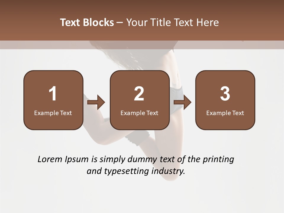 Exercise Performer Sporty PowerPoint Template
