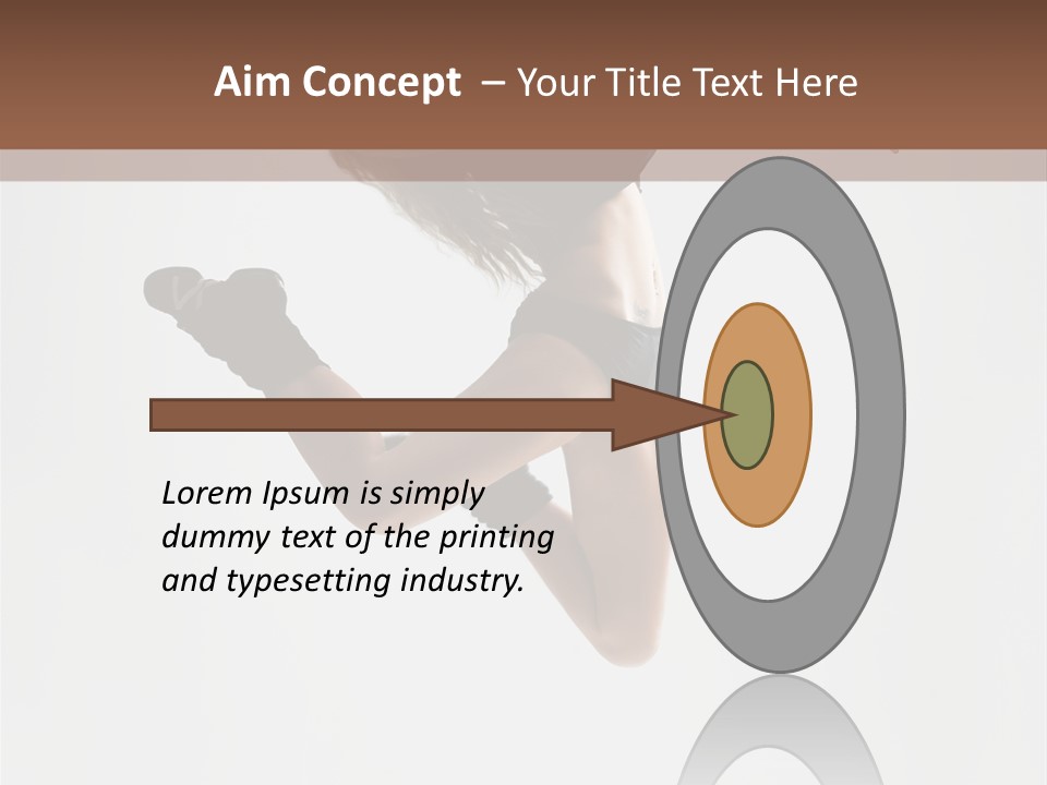 Exercise Performer Sporty PowerPoint Template