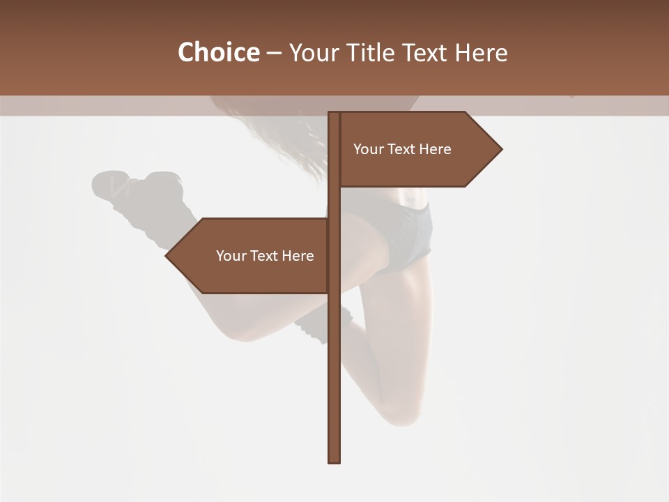 Exercise Performer Sporty PowerPoint Template