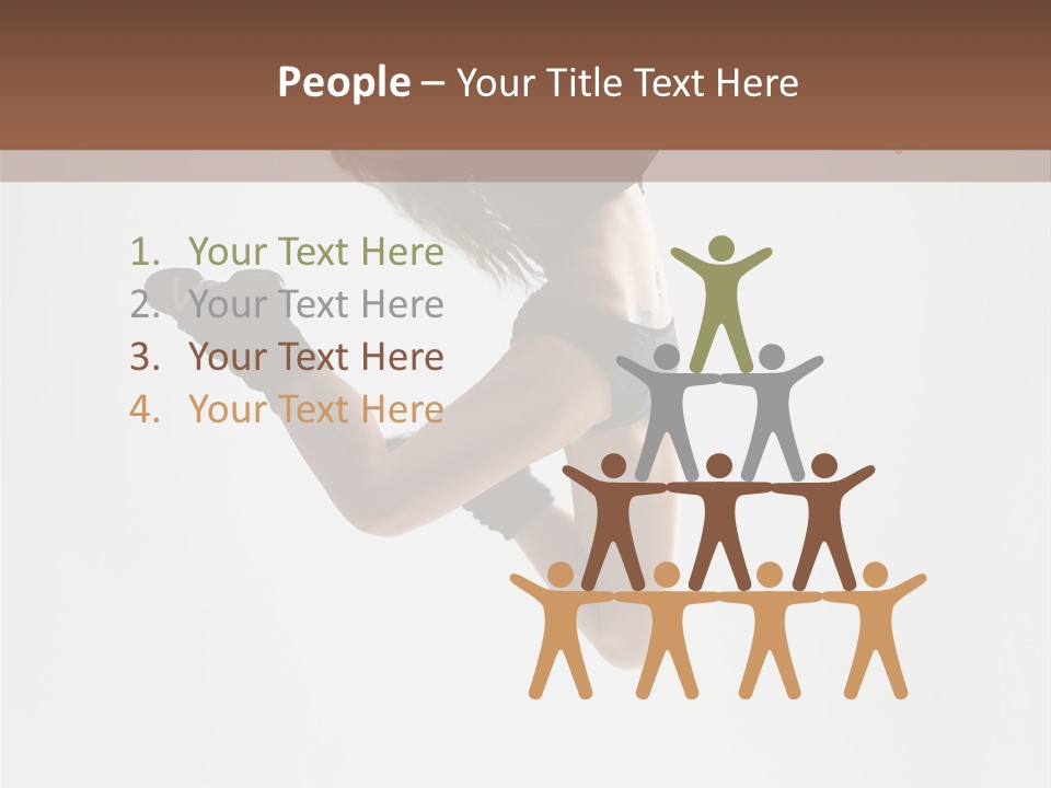 Exercise Performer Sporty PowerPoint Template