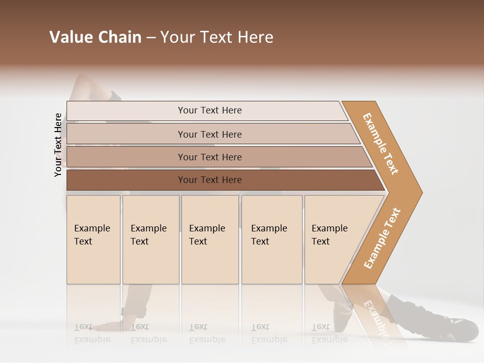 Handstand Posing Hip Hop PowerPoint Template