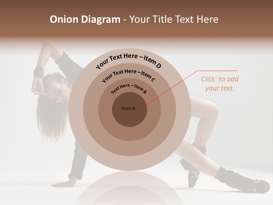 Handstand Posing Hip Hop PowerPoint Template