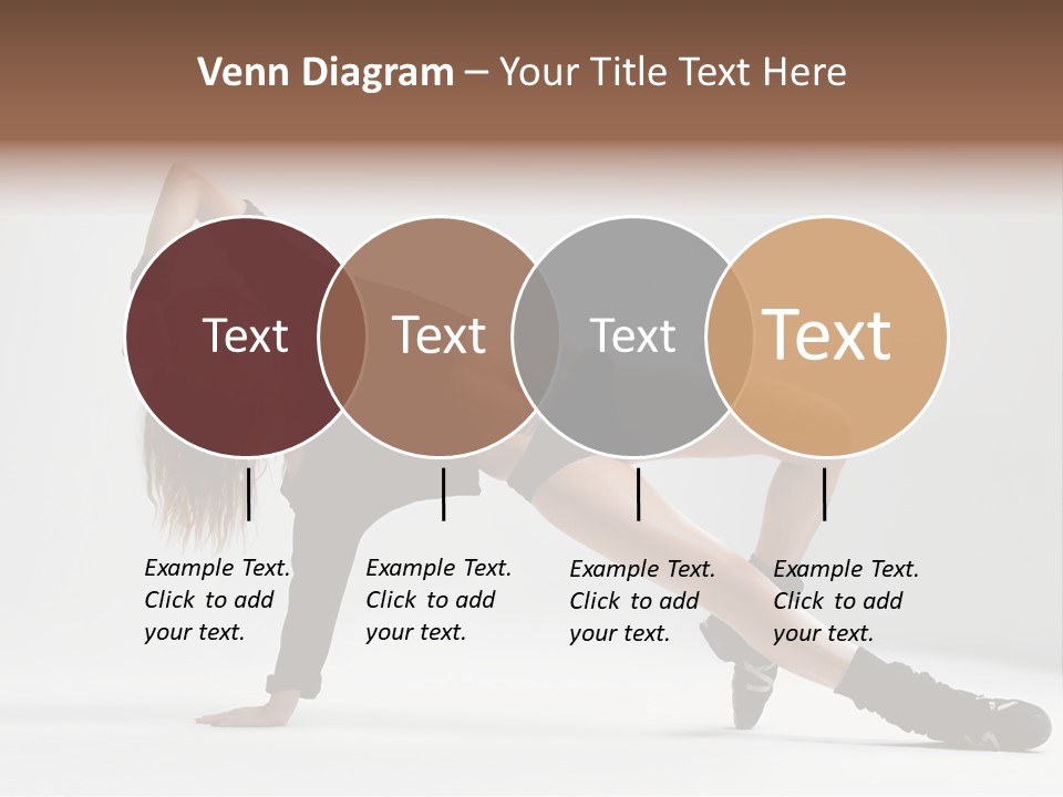 Handstand Posing Hip Hop PowerPoint Template