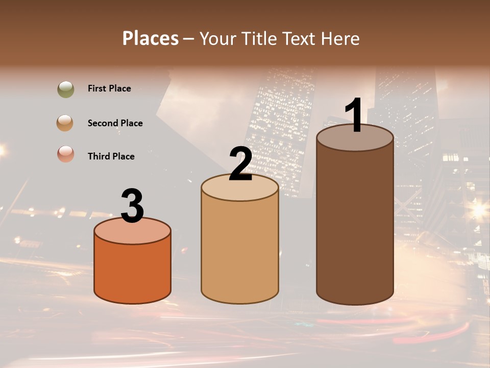 Sepia Motion Ride PowerPoint Template