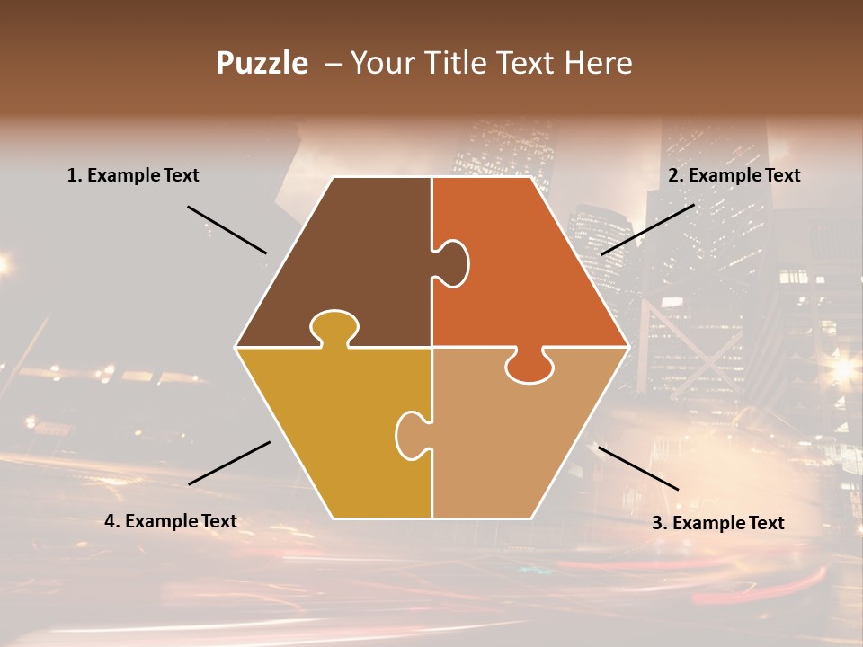 Sepia Motion Ride PowerPoint Template