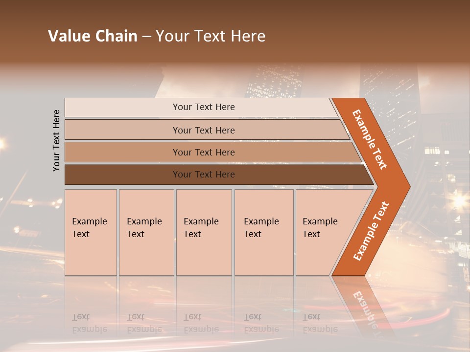 Sepia Motion Ride PowerPoint Template