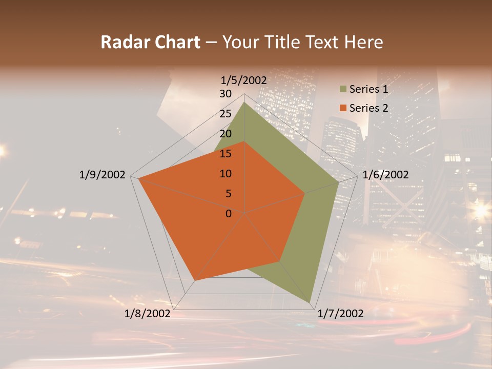 Sepia Motion Ride PowerPoint Template