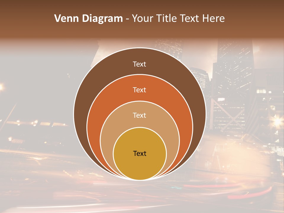 Sepia Motion Ride PowerPoint Template