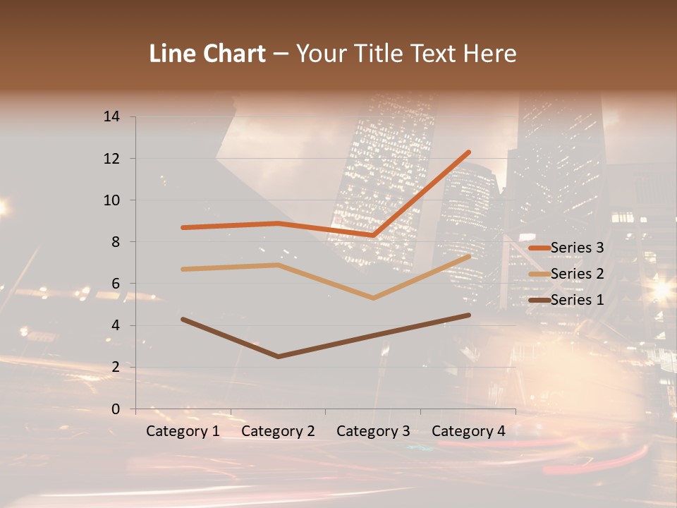 Sepia Motion Ride PowerPoint Template