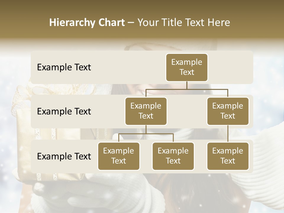 One Portrait Blue PowerPoint Template