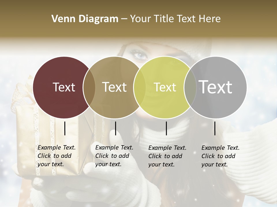 One Portrait Blue PowerPoint Template