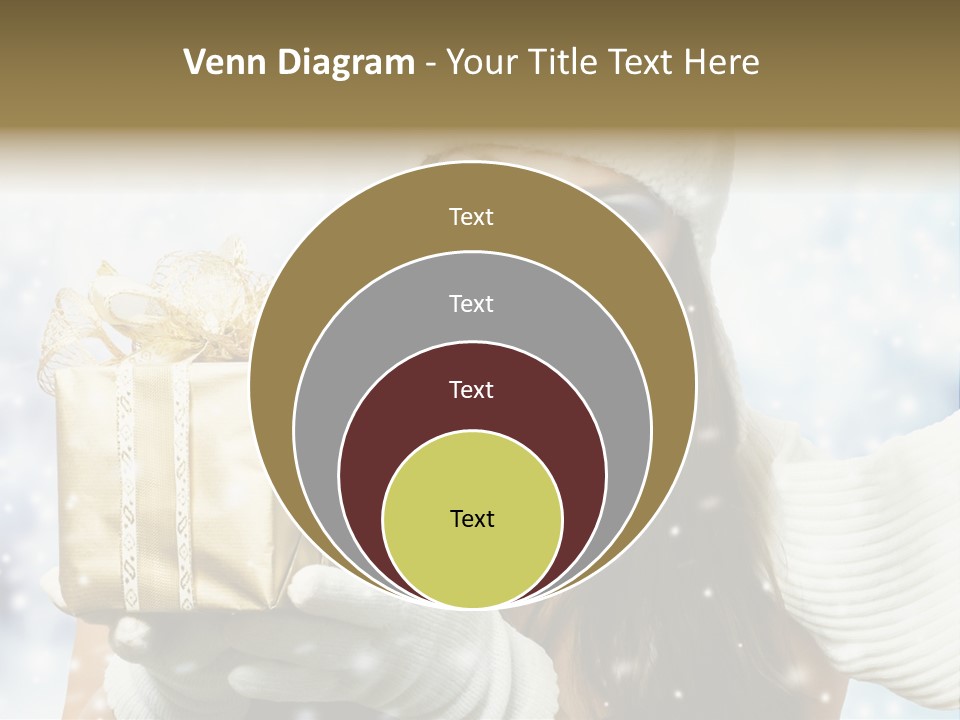 One Portrait Blue PowerPoint Template