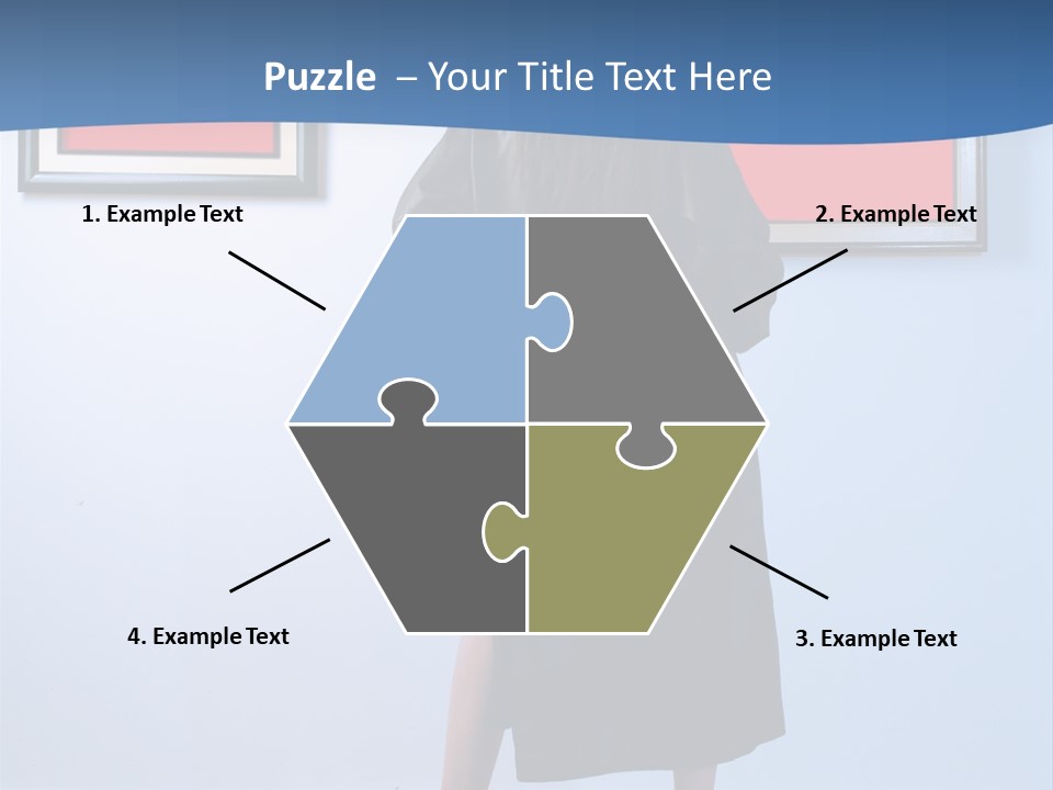 Picture Art Wall PowerPoint Template