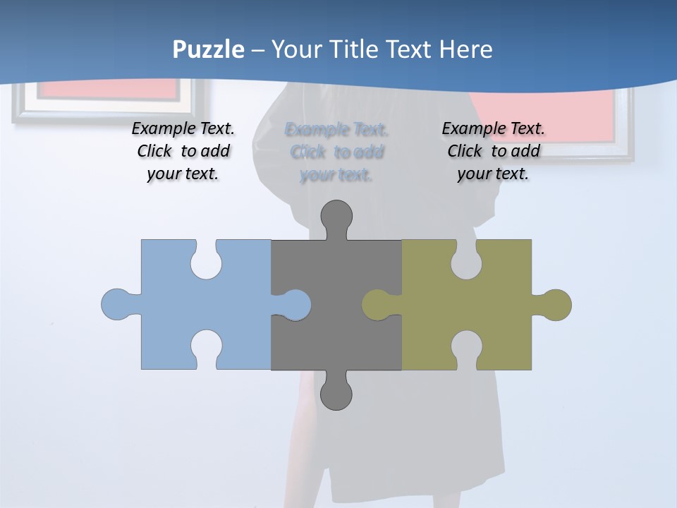 Picture Art Wall PowerPoint Template