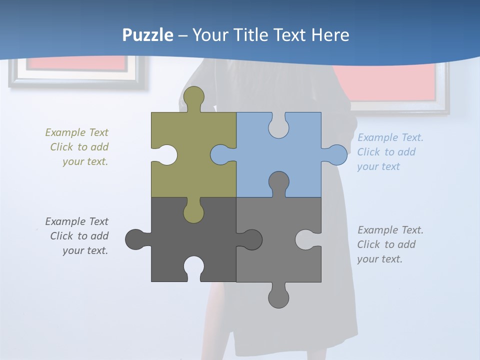 Picture Art Wall PowerPoint Template