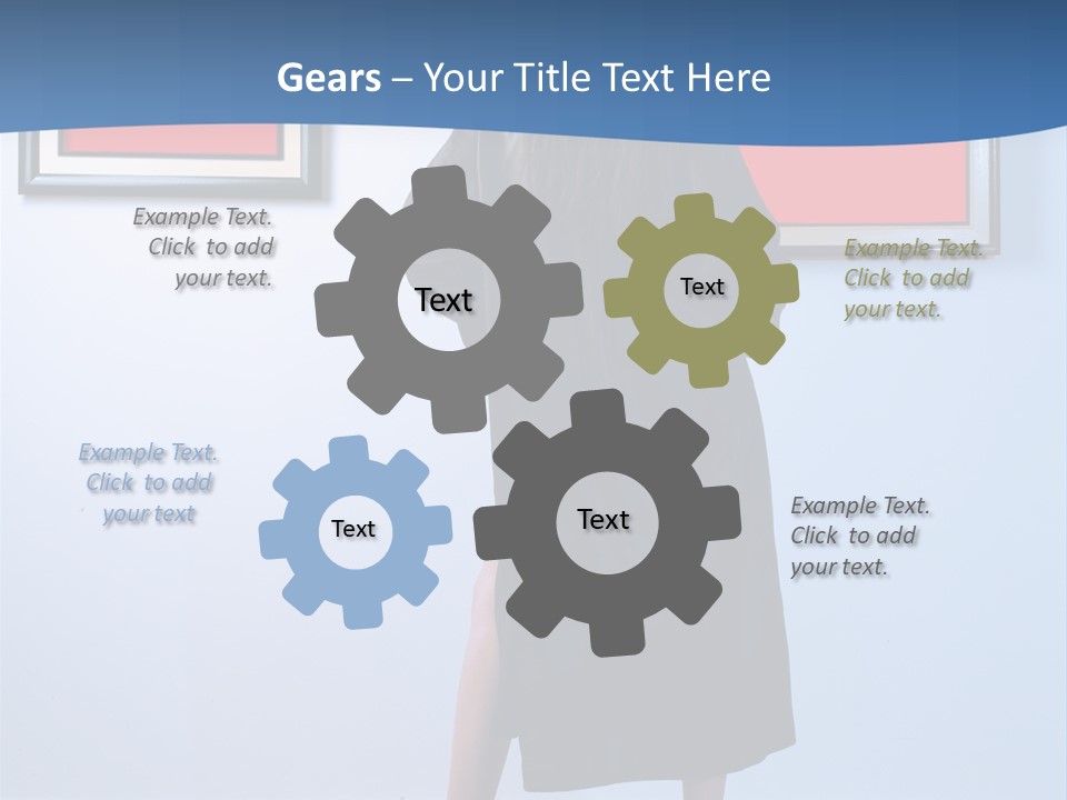 Picture Art Wall PowerPoint Template