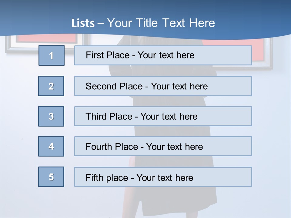 Picture Art Wall PowerPoint Template