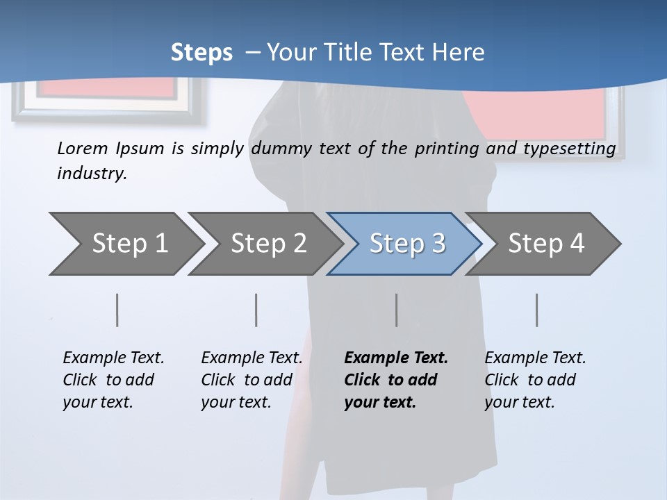 Picture Art Wall PowerPoint Template