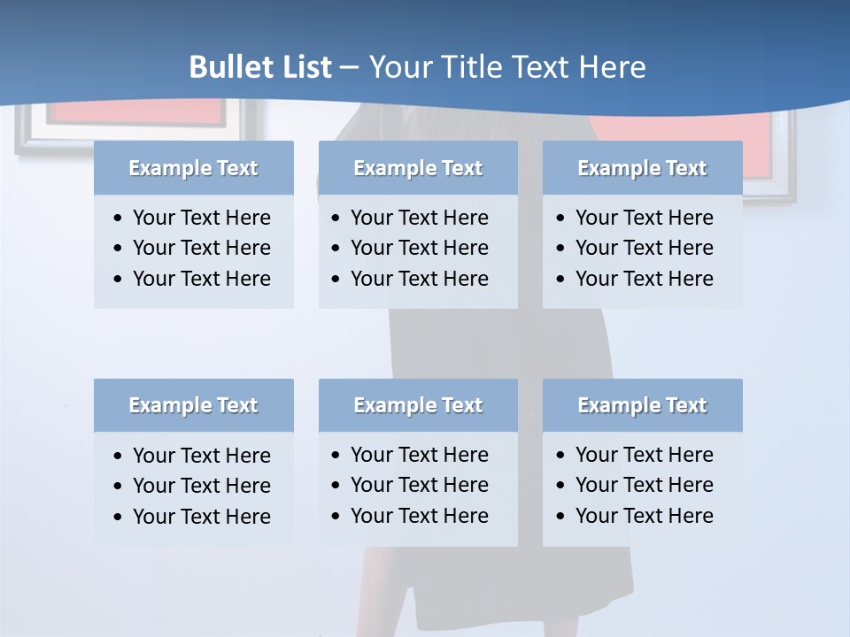 Picture Art Wall PowerPoint Template