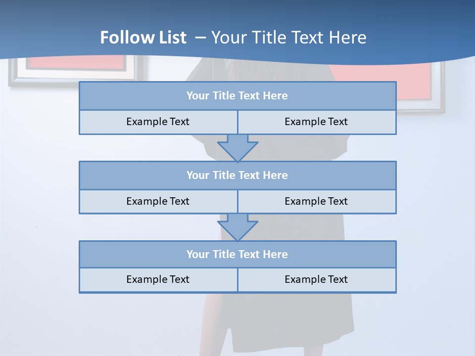 Picture Art Wall PowerPoint Template