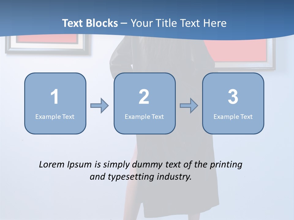 Picture Art Wall PowerPoint Template